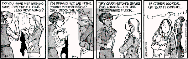 For Better or For Worse on Tuesday April 1, 1980 Comic Strip