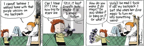 Cul de Sac on Saturday April 26, 2014 Comic Strip