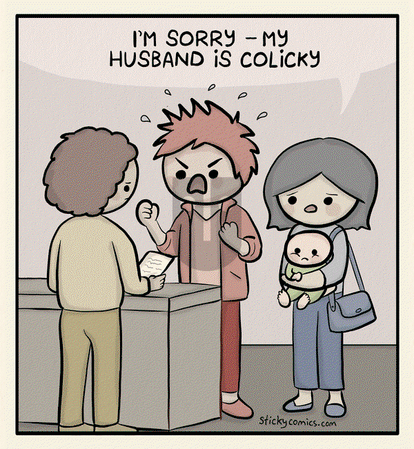 Sticky Comics on Friday April 12, 2024 Comic Strip