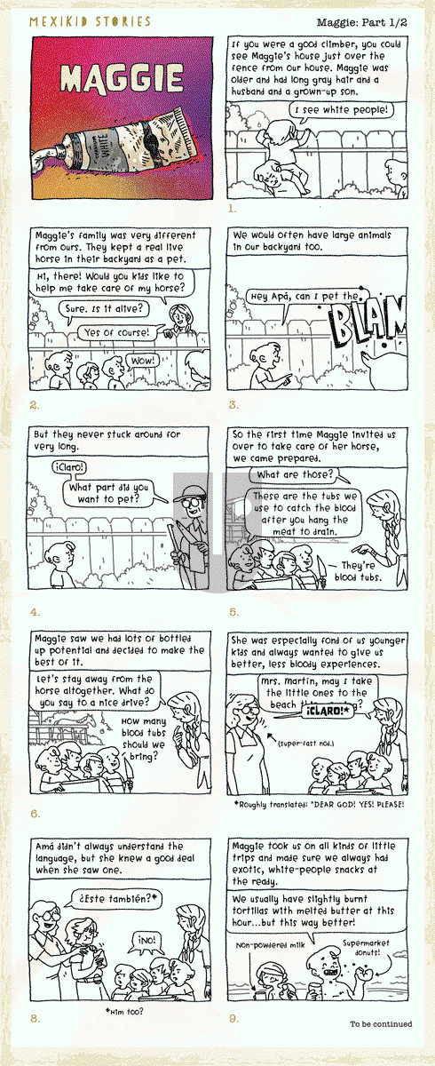 Mexikid Stories on Thursday January 4, 2024 Comic Strip