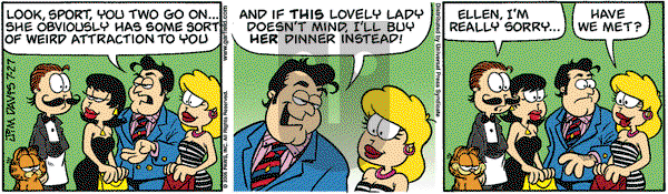 Garfield - Thursday July 27, 2006 Comic Strip