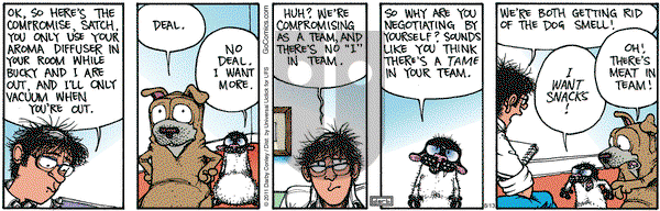 Get Fuzzy on Tuesday August 13, 2013 Comic Strip
