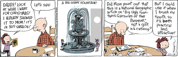 Cul de Sac on Thursday December 3, 2009 Comic Strip