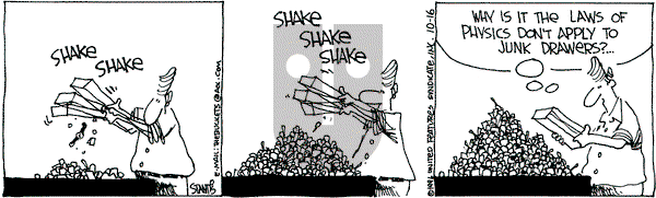 The Buckets on Wednesday October 16, 1996 Comic Strip