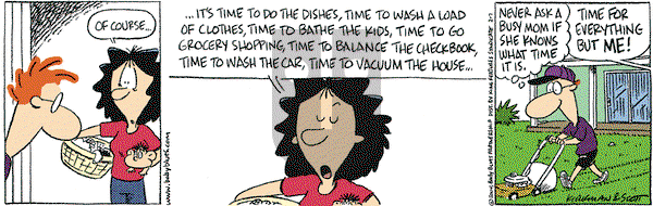 Baby Blues on Saturday February 7, 2004 Comic Strip