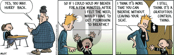 Frazz on Tuesday December 6, 2016 Comic Strip