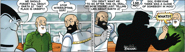 Alley Oop on Thursday November 24, 2011 Comic Strip