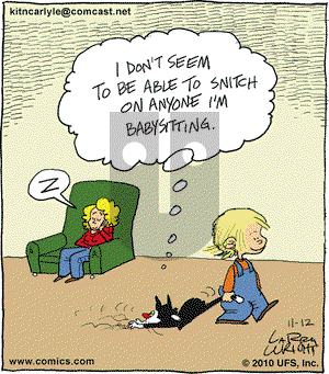 Kit 'N' Carlyle on Friday November 12, 2010 Comic Strip