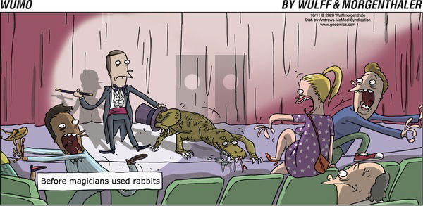 WuMo on Sunday October 11, 2020 Comic Strip