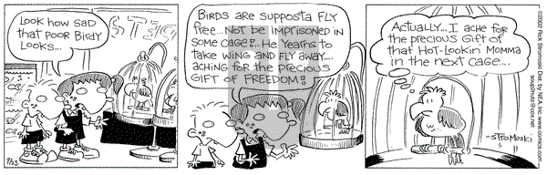 Soup to Nutz - Old on Monday September 23, 2002 Comic Strip