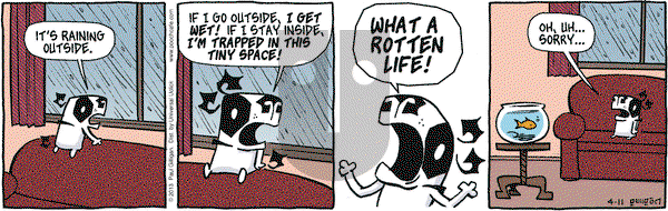 Pooch Cafe on Thursday April 11, 2013 Comic Strip