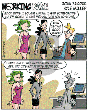 Working Daze on Wednesday October 12, 2005 Comic Strip