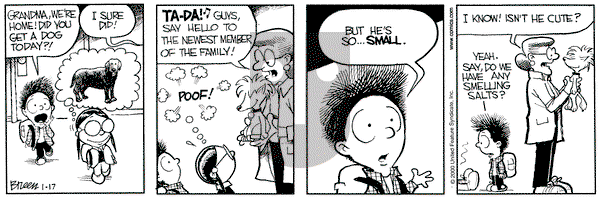 Grand Avenue on Monday January 17, 2000 Comic Strip