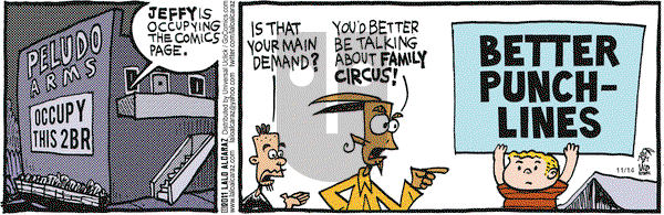 La Cucaracha on Monday November 14, 2011 Comic Strip