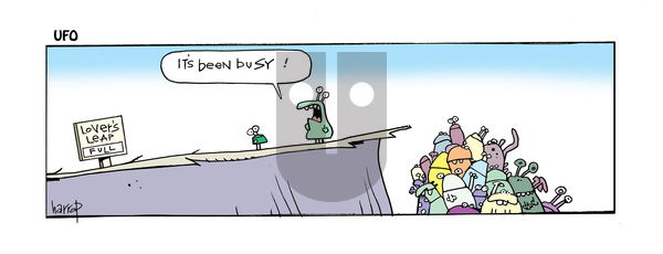 UFO on Saturday March 22, 2025 Comic Strip