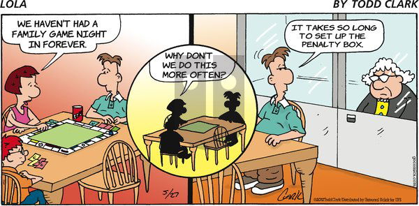 Lola on Sunday May 27, 2012 Comic Strip