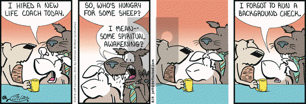 DeFlocked on Thursday August 9, 2018 Comic Strip