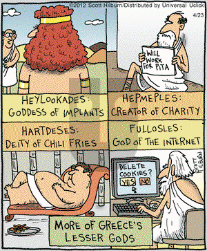 The Argyle Sweater - Monday April 23, 2012 Comic Strip