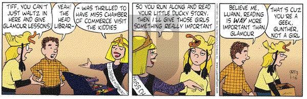 Luann on Tuesday January 16, 2007 Comic Strip