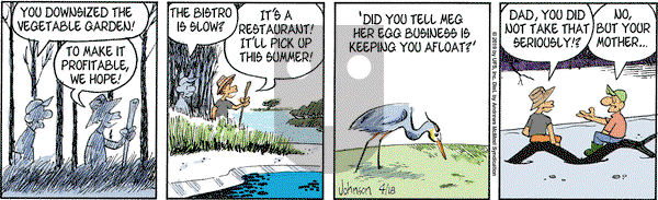 Arlo and Janis on Thursday April 18, 2019 Comic Strip