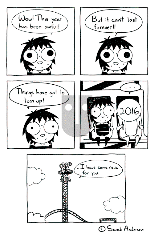 Sarah's Scribbles on Saturday July 16, 2016 Comic Strip