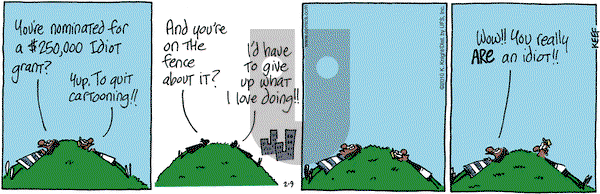 The Knight Life on Tuesday February 9, 2010 Comic Strip