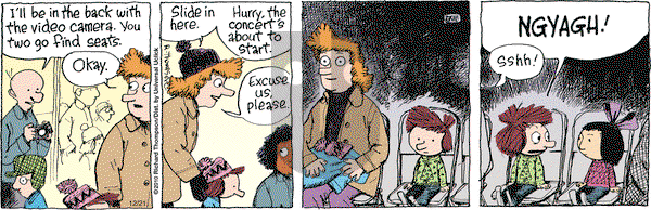 Cul de Sac on Monday December 21, 2015 Comic Strip