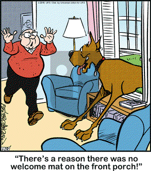 Marmaduke on Tuesday January 19, 2016 Comic Strip