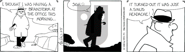 The Born Loser on Monday February 5, 1996 Comic Strip
