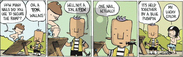 Wallace the Brave on Monday August 5, 2019 Comic Strip