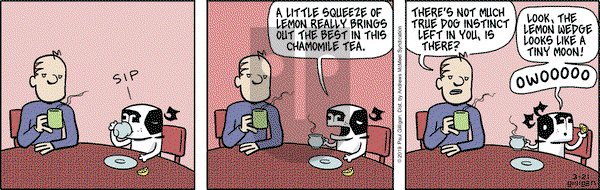 Pooch Cafe on Thursday March 21, 2019 Comic Strip