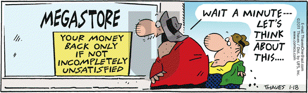 Frank and Ernest on Tuesday January 18, 2011 Comic Strip