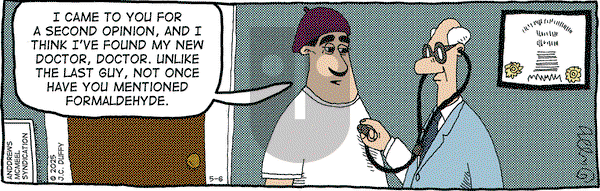 The Fusco Brothers on Tuesday May 6, 2025 Comic Strip