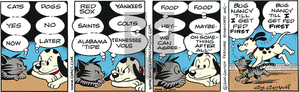 Nancy on Thursday March 25, 2010 Comic Strip