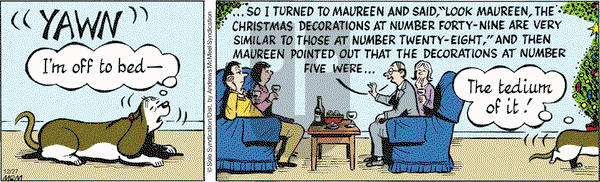 Fred Basset on Thursday December 27, 2018 Comic Strip