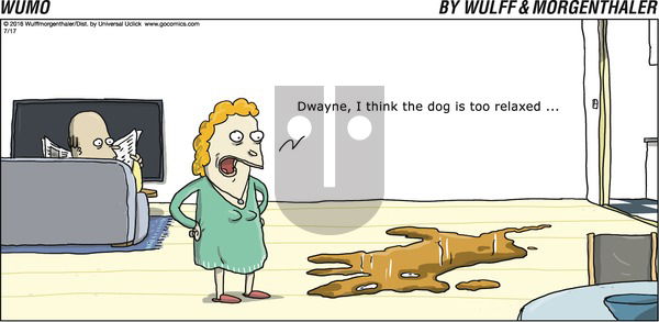 WuMo on Sunday July 17, 2016 Comic Strip