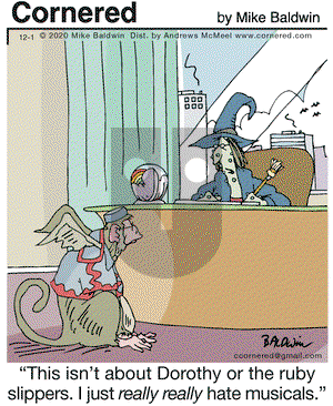 Cornered on Tuesday December 1, 2020 Comic Strip