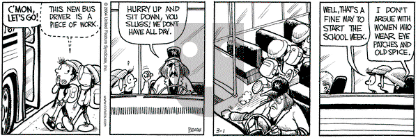 Grand Avenue on Wednesday June 16, 2004 Comic Strip