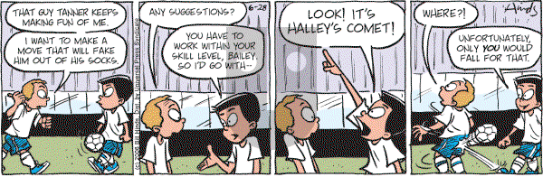 Cleats - Wednesday June 28, 2006 Comic Strip