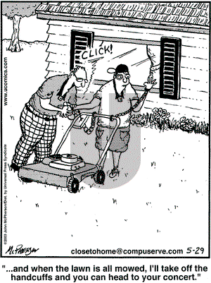 Close to Home on Thursday May 29, 2003 Comic Strip