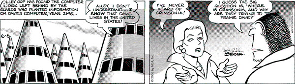 Alley Oop on Thursday June 23, 2005 Comic Strip