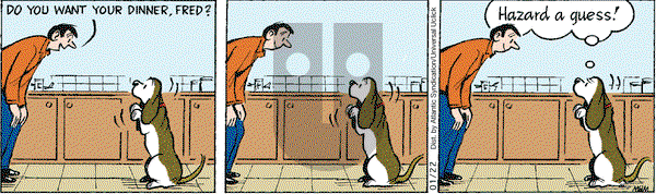 Fred Basset on Friday January 22, 2010 Comic Strip