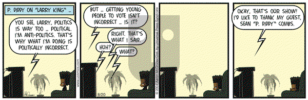 The Boondocks on Friday August 20, 2004 Comic Strip