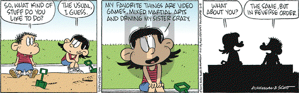 Baby Blues on Wednesday July 9, 2014 Comic Strip