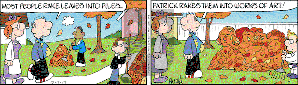 Drabble on Wednesday October 11, 2017 Comic Strip