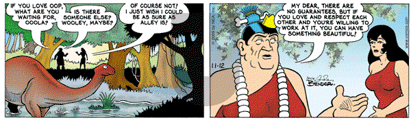 Alley Oop on Thursday November 12, 2009 Comic Strip