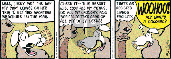 DeFlocked on Tuesday September 16, 2014 Comic Strip