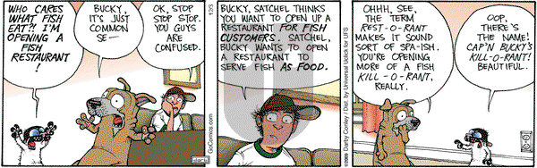 Get Fuzzy on Saturday December 3, 2011 Comic Strip