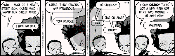The Boondocks on Monday May 21, 2007 Comic Strip