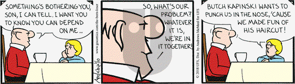 The Born Loser on Saturday March 10, 2018 Comic Strip